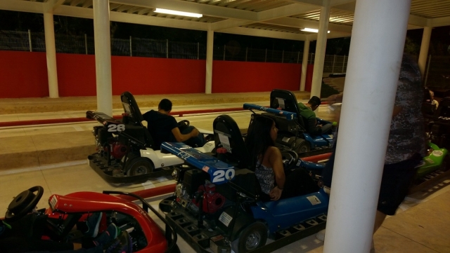 salida d elos go karts